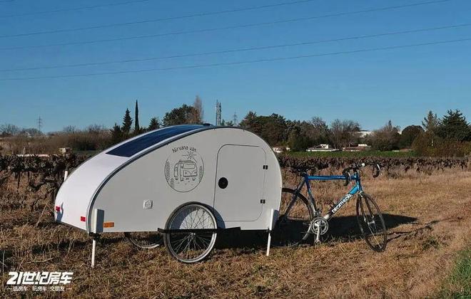 浪漫！Nirvana Van自行车移动小窝新葡京娱乐29万元起54kg水滴房车的法式(图11)